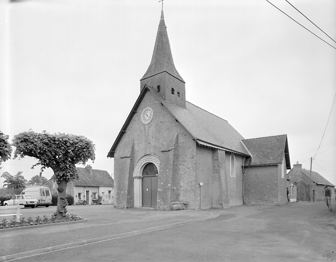 Elévations ouest et sud.