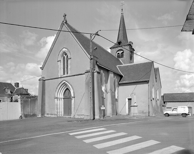 Elévations ouest et sud.