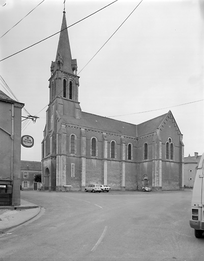 Elévations ouest et sud.