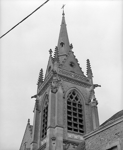 Le Clocher, élévations ouest et sud.