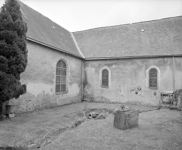 Elévation nord : choeur et transept.