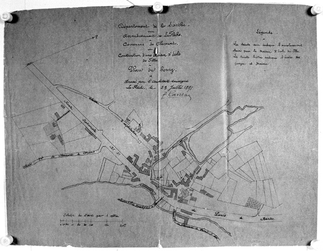 'Plan du bourg'.