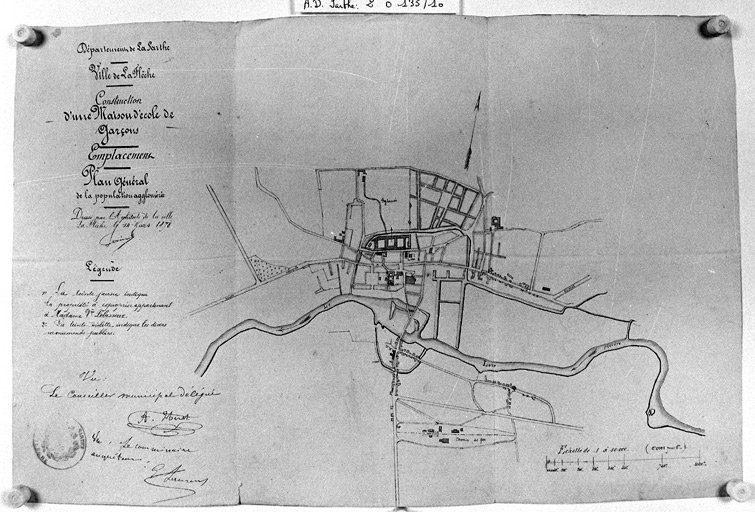 Plan général de la ville.