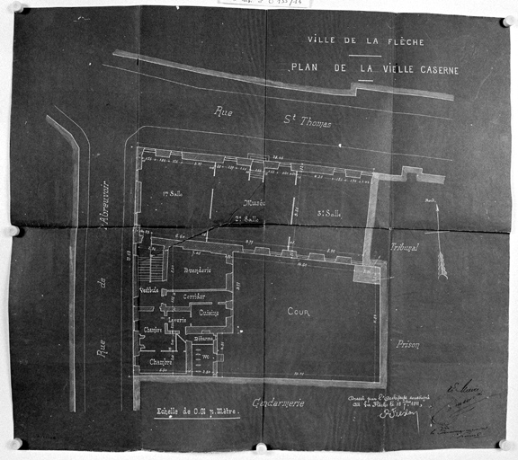 'Plan de la vieille caserne'.