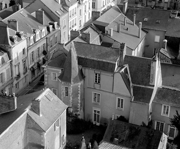 Vue cavalière depuis le nord.