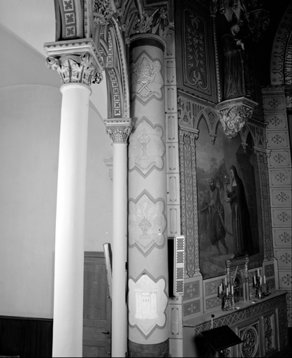 Litanies, colonne 1 : la couronne de tous les saints, le salut des malades, le vase de la spiritualité, la Vierge très avisée.