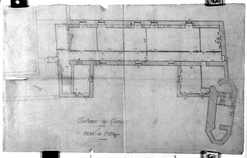 Plan du 2ème étage.