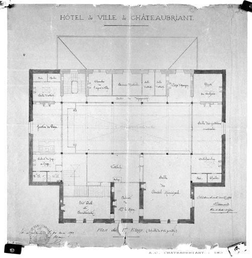 'Plan du premier étage'.