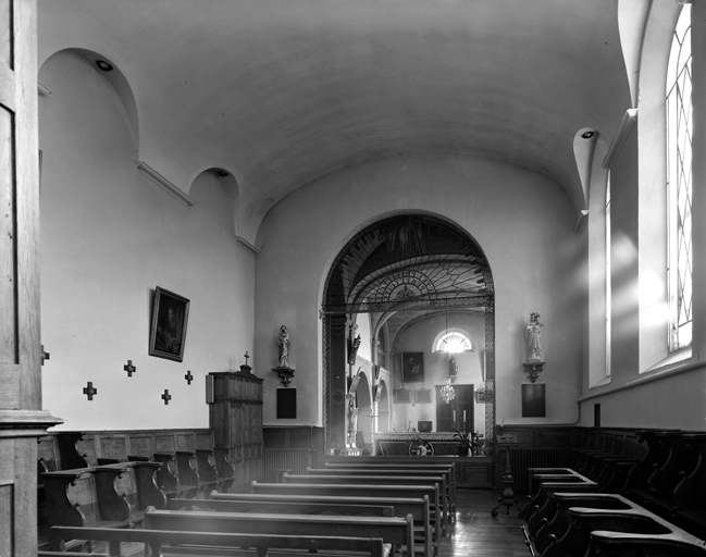 Chapelle, le choeur des religieuses.