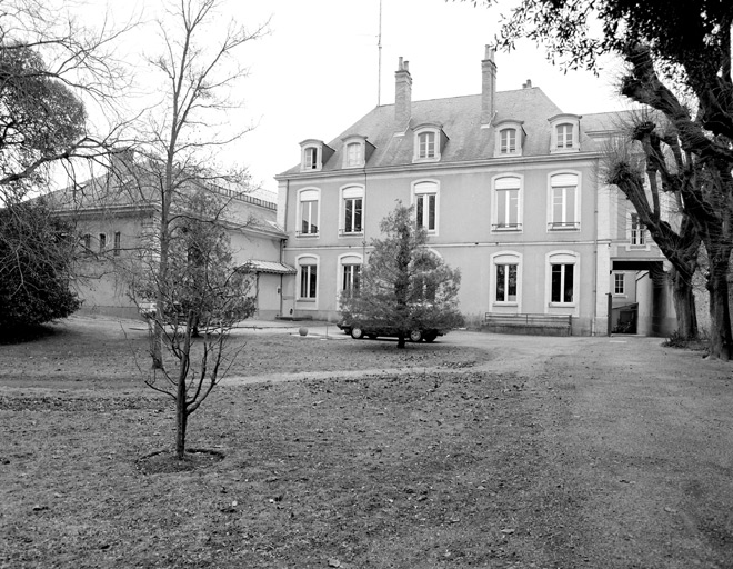 Elévation postérieure du logis.