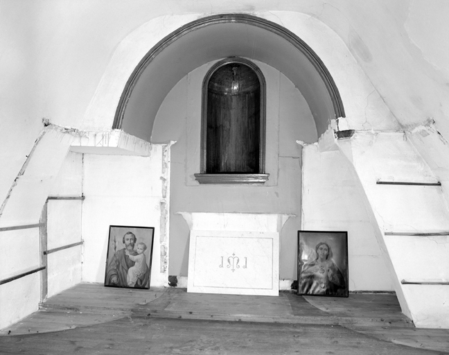 Oratoire des hospitalières à l'étage de comble de l'aile nord du cloître.