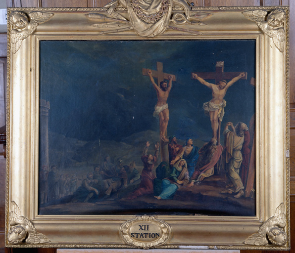 12ème station : Crucifixion.