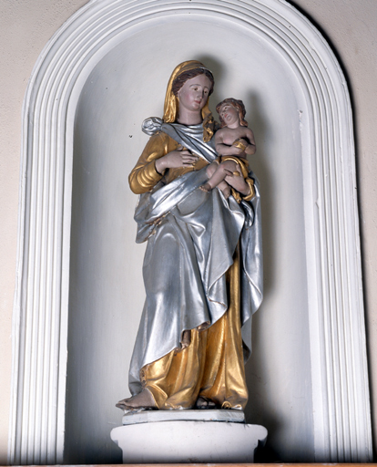 Statue (n° 2) : Vierge à l'Enfant