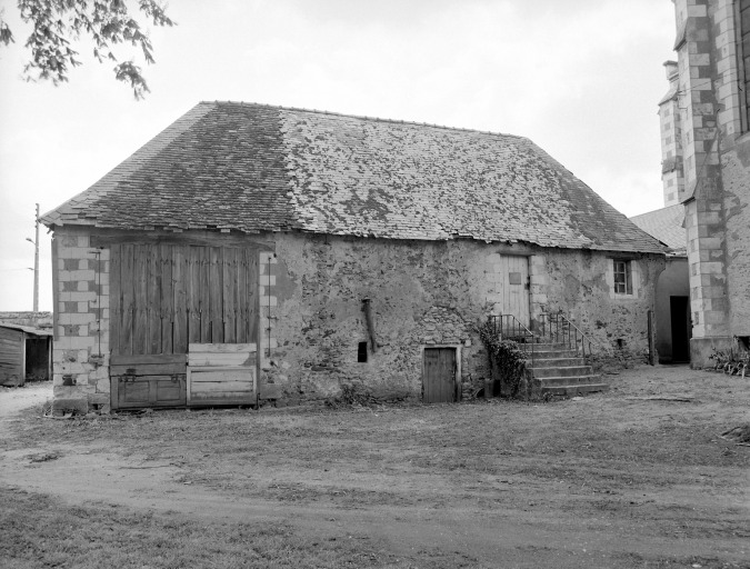 Elévation gauche du logement-remise.