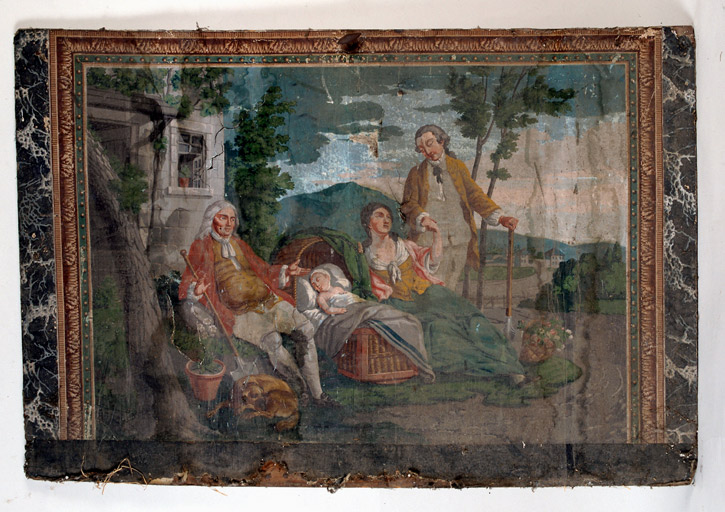 Tableau : scène familiale