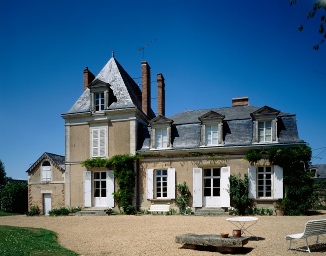Elévation postérieure du logis.