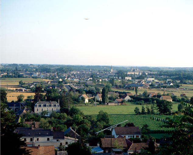 Vue cavalière depuis le nord.