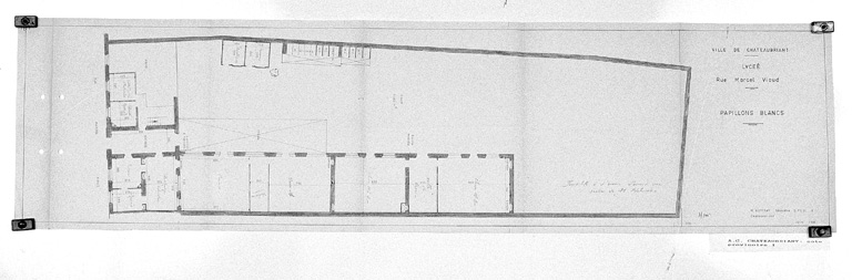 Plan du rez-de-chaussée.