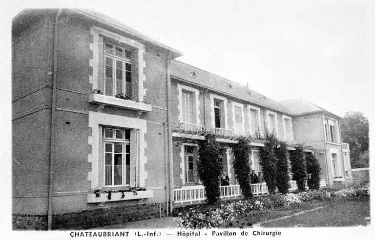 Elévations est et nord du pavillon Saint-Michel.