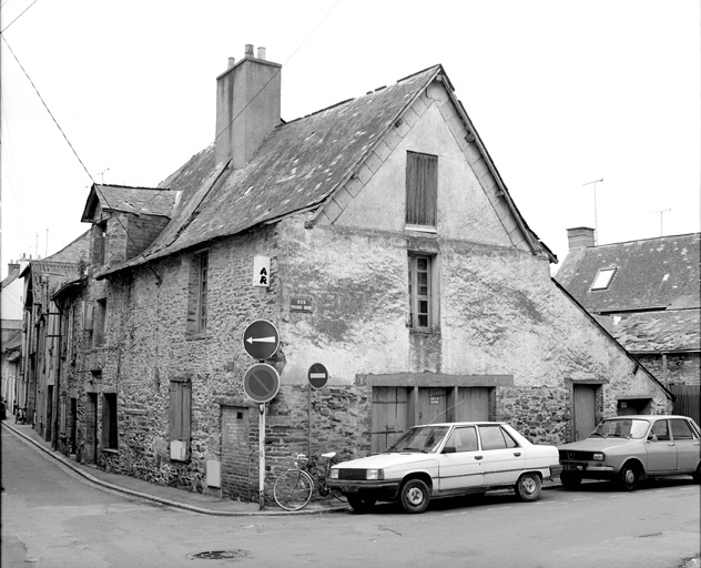 2-4 rue de Rigale, élévations antérieure et droite.