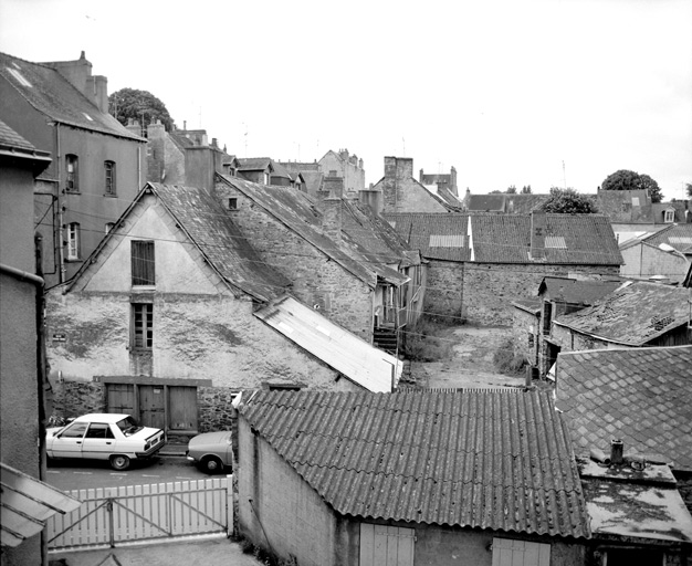2-4 rue de Rigale, élévations droite et postérieure.