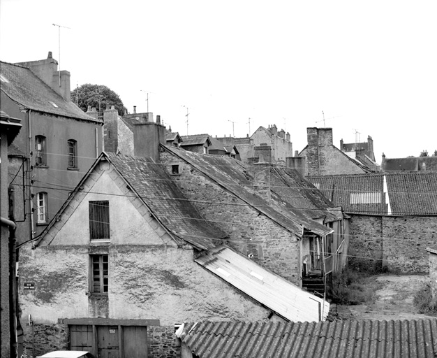 2-4 rue de Rigale, élévations droite et postérieure.