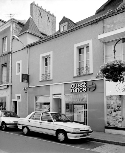 13 rue Aristide-Briand, élévation antérieure.