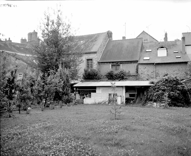 8-12 rue Basse, élévation postérieure.