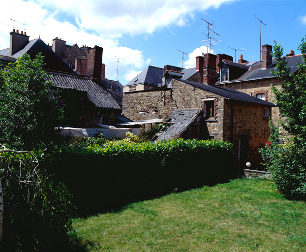 13-21 Grande-Rue, élévations postérieure.