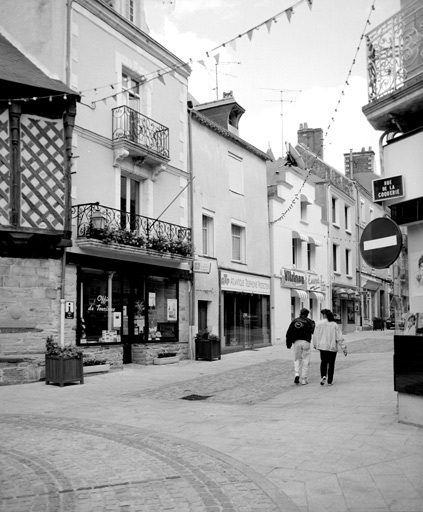 16-20 rue de Couéré, élévation antérieure.