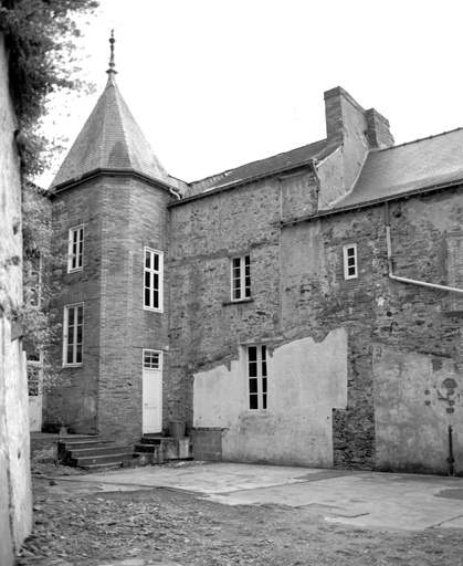 23 rue du Château, élévation postérieure, partie sud.