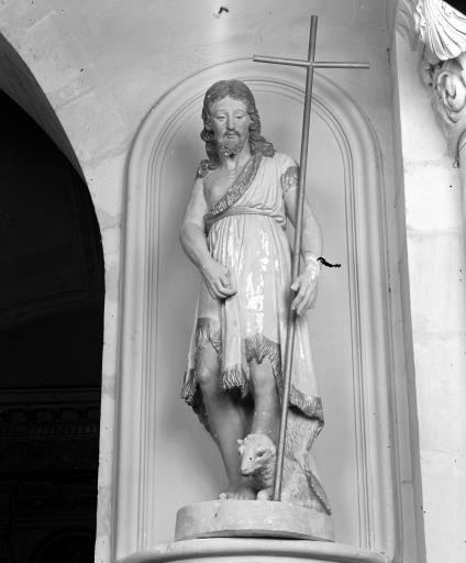 Statue : saint Jean-Baptiste