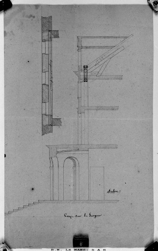 Coupe du salon.