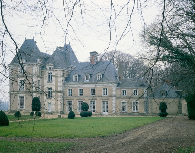 Elévation postérieure du logis.