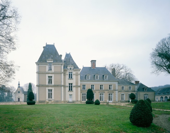 Elévation postérieure du logis.