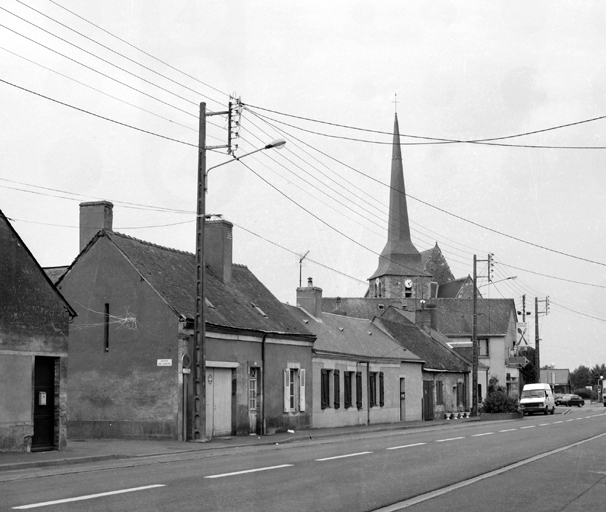 Côté ouest de la ra rue Nationale.