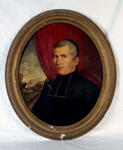 Tableau (n° 1) : portrait de prêtre