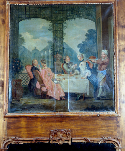 Tableau : scène galante