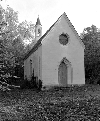 Elévations nord et est de la chapelle.