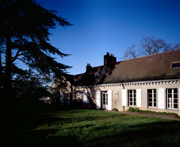 Elévation postérieure du logis, partie gauche.