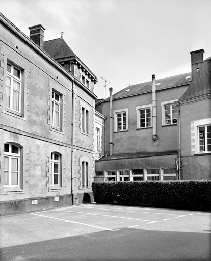 Elévation occidentale du pavillon Sainte-Thérèse, partie sud.