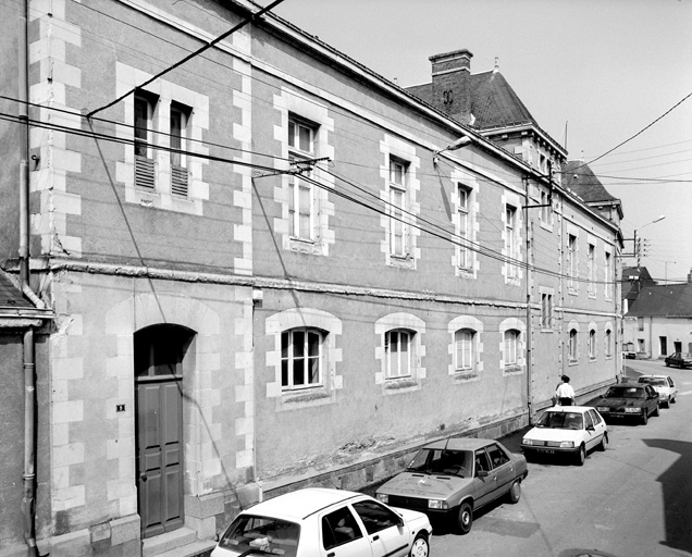 Elévation orientale des pavillons Sainte-Monique et Sainte-Thérèse.