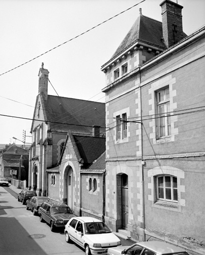 Elévation nord de la chapelle.