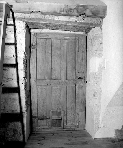 Porte de l'étage de comble.