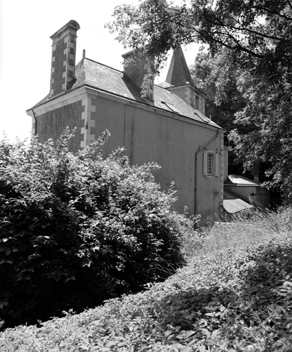 Elévation postérieure du logis.