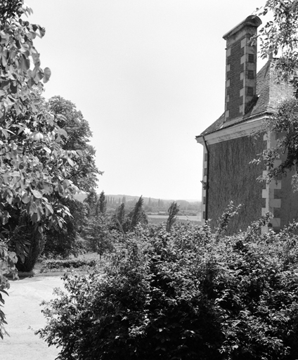 Elévation gauche du logis.