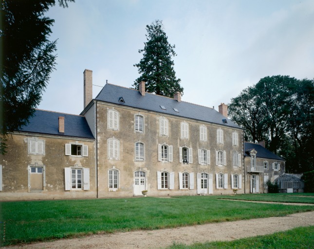 Elévation postérieure du logis.