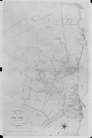 'Plan parcellaire de la commune de Fontenay', 1812. Section F de Saint-Jean, au 1/250e.