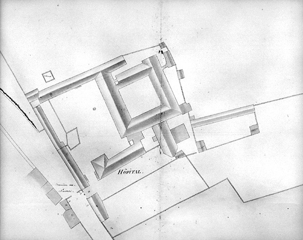 Couvent de tertiaires régulières franciscaines, puis hôpital