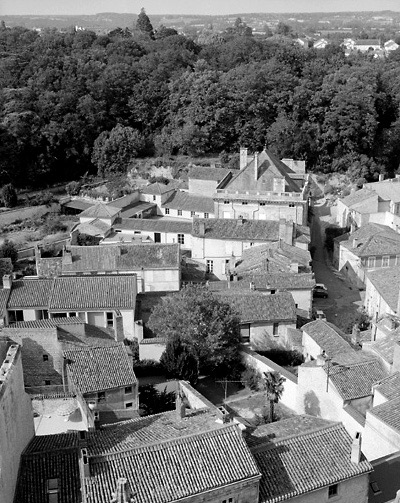 Vue prise du haut de Notre-Dame en direction du nord-est.